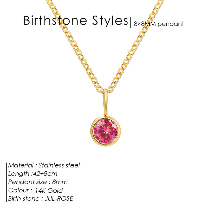 Entry Lux Colorful Rhinestone Pendant