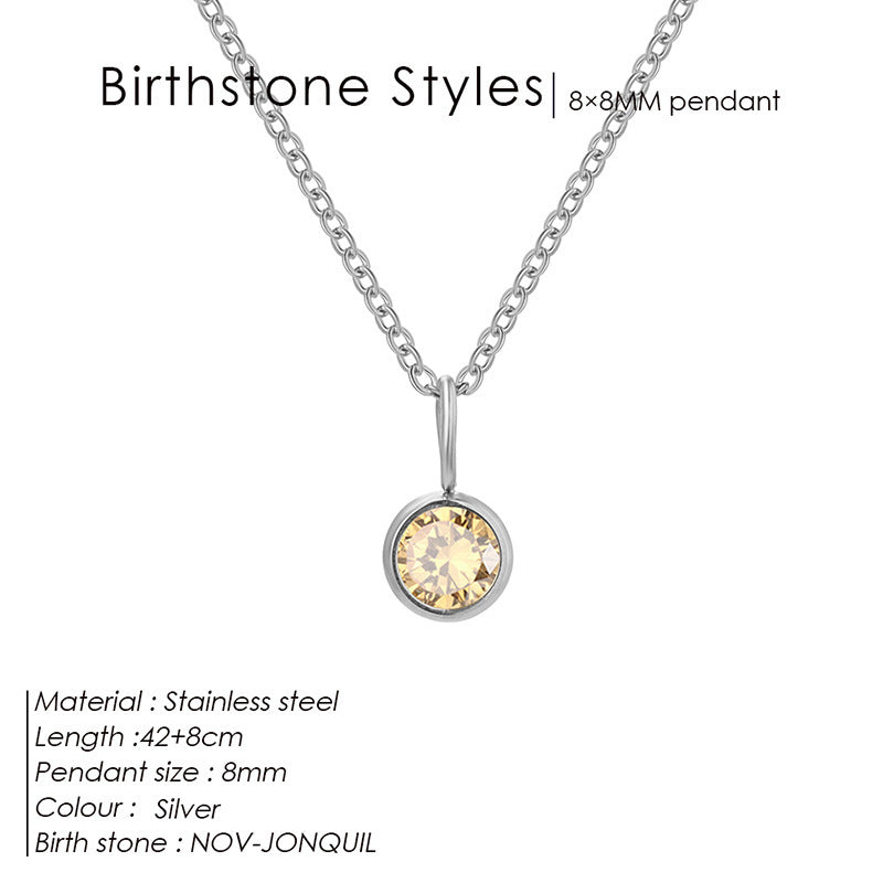 Entry Lux Colorful Rhinestone Pendant