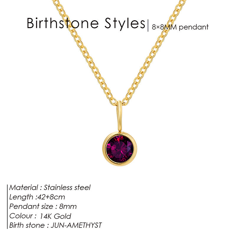 Entry Lux Colorful Rhinestone Pendant