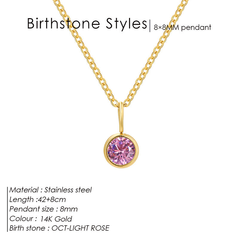 Entry Lux Colorful Rhinestone Pendant