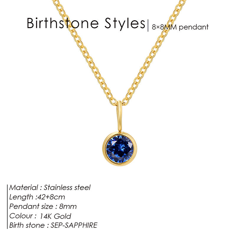 Entry Lux Colorful Rhinestone Pendant