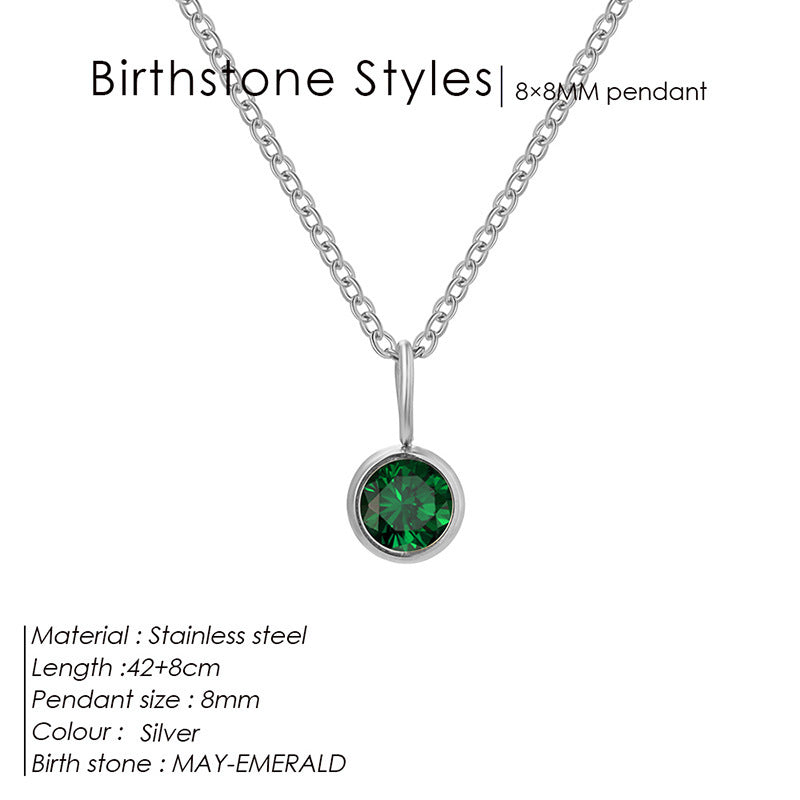 Entry Lux Colorful Rhinestone Pendant