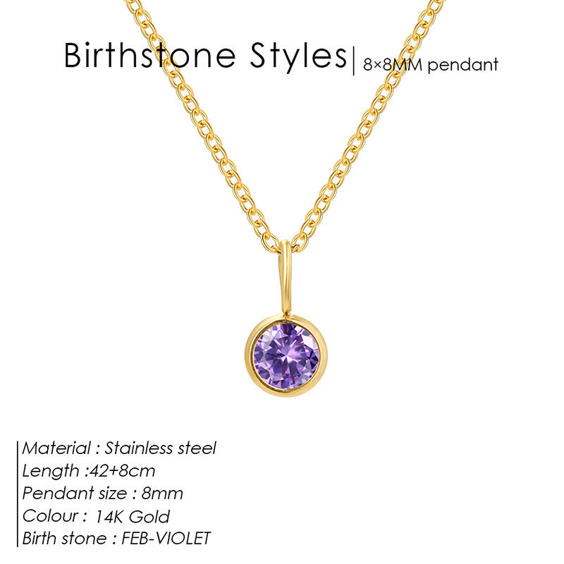 Entry Lux Colorful Rhinestone Pendant