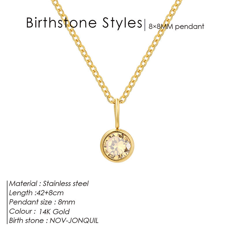 Entry Lux Colorful Rhinestone Pendant