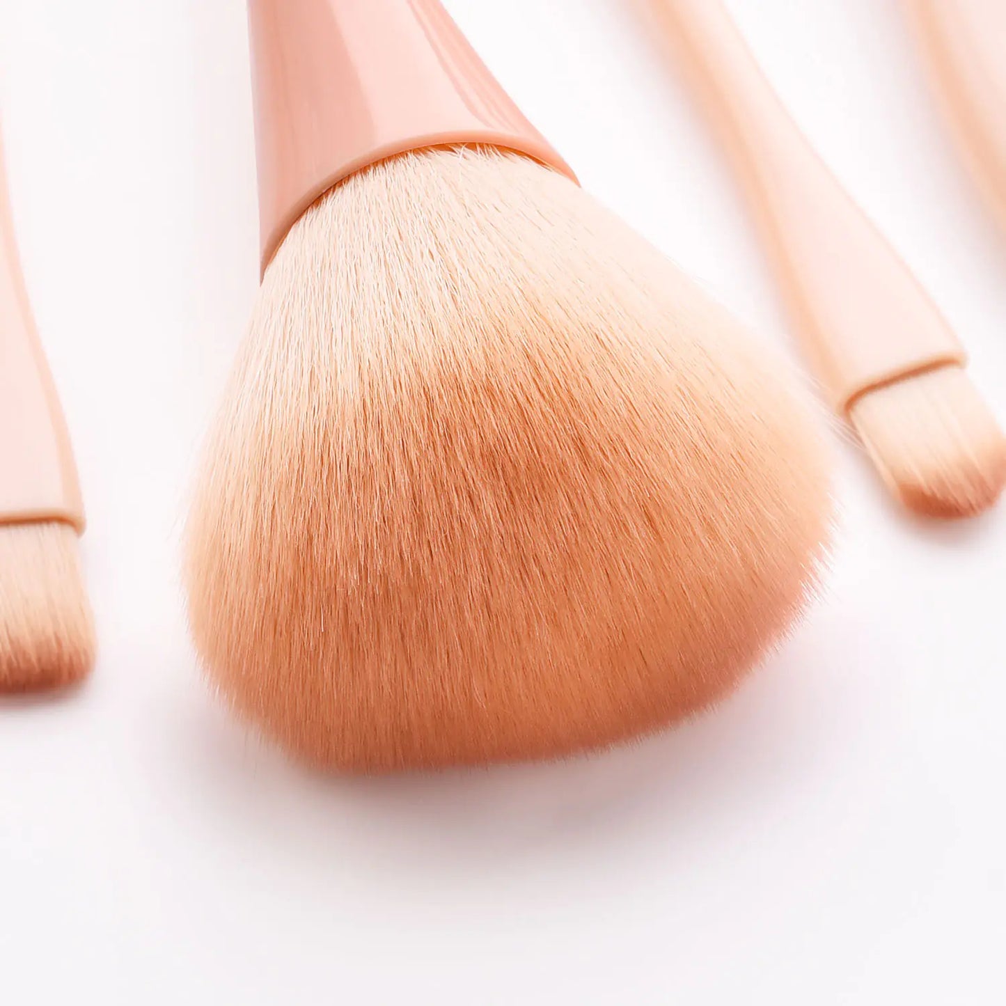 High-End Pink Makeup Brush Set and Tools