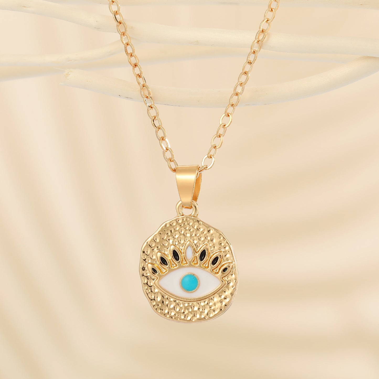 Palm Eye Necklace For Women