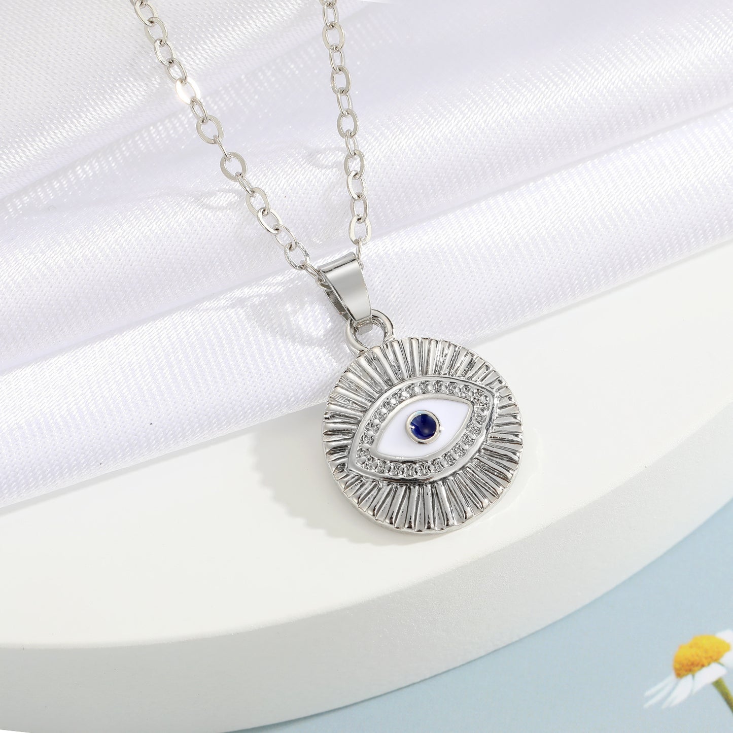 Palm Eye Necklace For Women